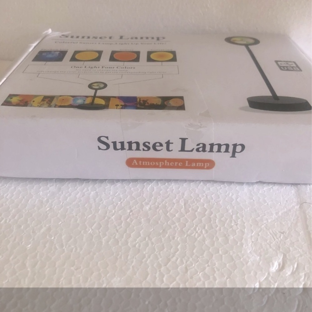 Sunset 🌅 Lamp 🌈table - Picture 3 of 4